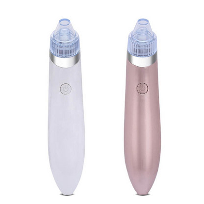 Electric Blackhead Remover Pore Vacuum with 4 Heads, Facial Suction Device for Clear, Smooth Skin