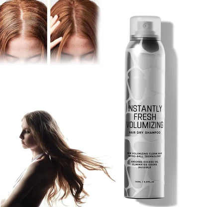 Dry Shampoo Spray for Oily Hair — Instant Oil Absorption, Volume Boost and Invisible Finish